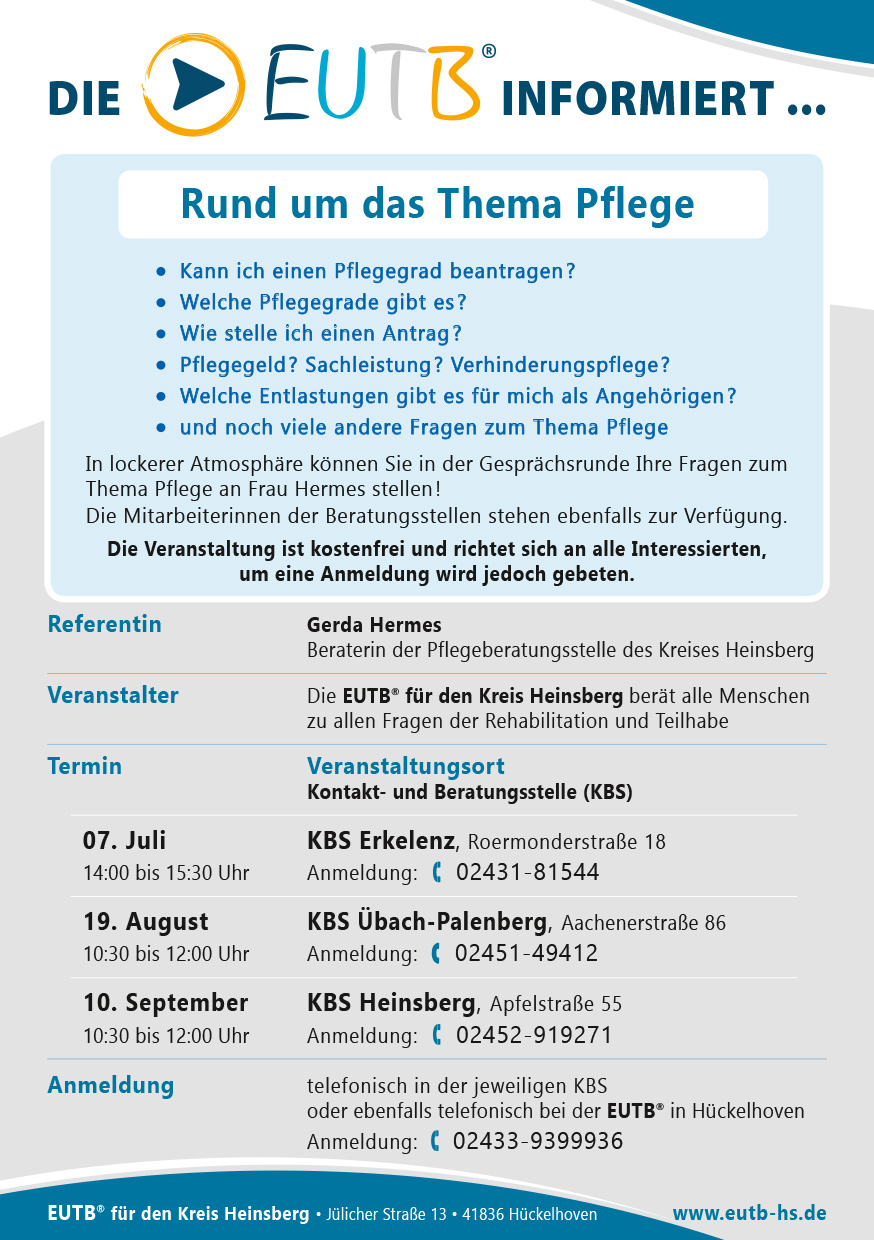 Die EUTB-HS informiert